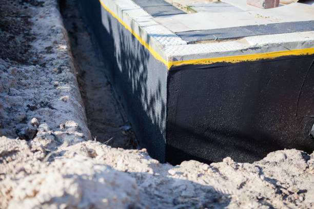 Residential Exterior Waterproofing installation at a Chester, NJ home by SJ Waterproofing Pros